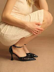 CUCCOO CHICEST Giày cao gót nữ - màu đen - Xem 4