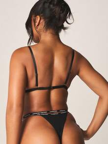 MISSGUIDED Women Thongs - Black - View 2