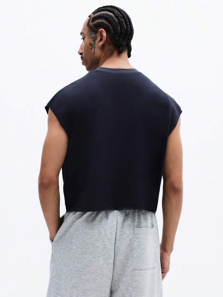 Tank Top With Chest Print