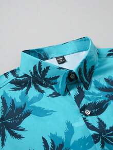 Manfinity RSRT Men's Short Sleeve Casual Shirt, Suitable For Summer - Multicolor - View 4