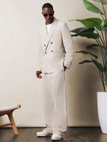 SUMWON Men Blazers - Khaki - View 3