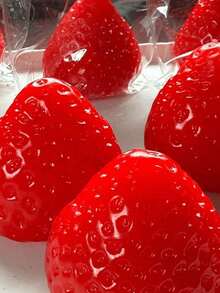 1 قطعة كعكة فراولة قابلة للضغط من السيليكون الناعم - لعبة حسية لتخفيف التوتر للبالغين والمكتب والحفلات - متعدد الألوان - مشاهدة 22