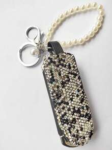 1pc Folding Portable Comb With Mirror, Clay Air Cushion Brush, Keychain, 2-In-1 Makeup Mirror Accessory, Bag Charm - 彩色 - 查看 19