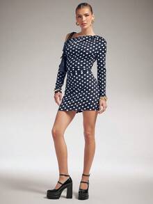 SHUZIA Zapatos de tacón Mary Jane con plataforma gruesa y correa de tobillo elegantes para mujer - Negro - Ver 4