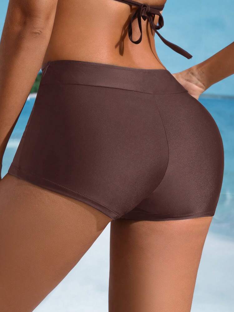Swim SPRTY Quần bikini nữ đi biển - màu nâu - Xem 2