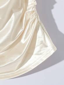 GlowEve Women's Elegant Casual Commuting Camisole & Pants 2 Pieces Set - Apricot - View 5