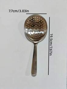 1/2pcs Large Stainless Steel Buffet Spoon, Large Serving Spoon, Party/Banquet/Buffet Spoon, Kitchen Silver Spoon, Practical Kitchen Gadgets For Family Use - Multicolor - View 3