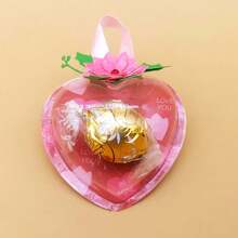 20PCS Sweet Heart Clamshell Blister Packing Clear Plastic Candy Dome Candy Holder Money Card Handmade Shaker Cards Transparent Plastic Covers For DIY Candy Gift Box - Love model - View 7