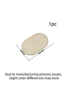 SHEIN Diatom Mud Bath Mat Bathroom Rug Mat Extra Soft And Absorbent Bath Rugs Non-Slip Quick Drying Floor Bath Tub Mat For Bathroom Floor Tub And Shower - Khaki - View 3