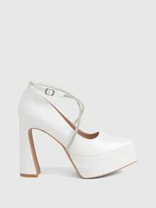 CUCCOO LuxiPop Women Pumps - White - View 1