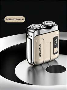 Teckwe 迷你电动智能剃须刀家用车载剃须刀数字显示双刀片可充电剃须刀强力胡须修剪器 - 彩色 - 查看 11