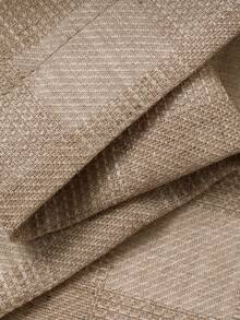 DAZY Áo choàng dài kaki nam có dây rút ở eo, thích hợp cho mùa xuân/hè. - Màu Khaki - Xem 3