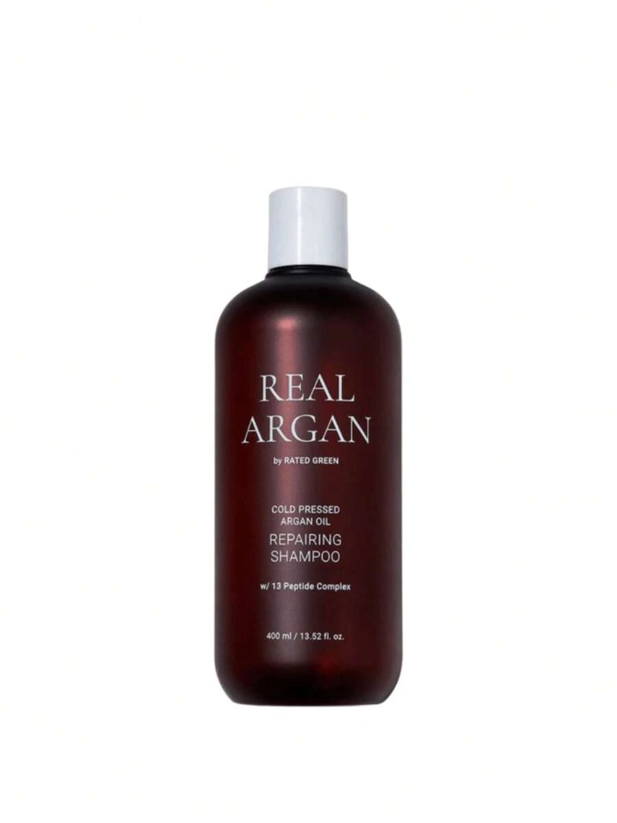 Rated Green REAL ARGAN Repairing Shampoo 400 Ml - White - View 1