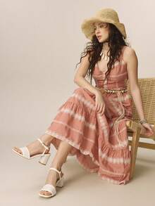 Styleloop 女士搭扣设计时尚日常穿搭高跟凉鞋 - 白色 - 查看 6