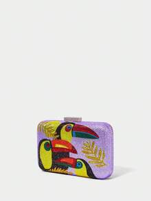 SHECARRY WOMEN EVENING BAGS - Mauve Purple - View 5