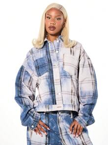 SUMWON WOMEN 女士牛仔夹克和外套 - 彩色 - 查看 6