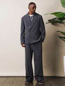 SUMWON Men Blazers - Grey - View 3