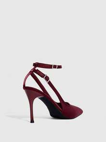 CUCCOO SZL Women Pumps Valentine's Day - Burgundy - View 8