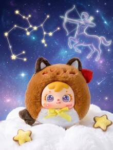 POKOJA LAND POKOJA LAND 盲盒（非毛绒填充）1个热门“十二星座星空毛绒球”系列盲盒人偶，星座主题圆形人偶，包含12款常规款式和1款隐藏惊喜，具有纹理表面和星空元素的收藏艺术玩具 - 潮玩盲盒 - 查看 7