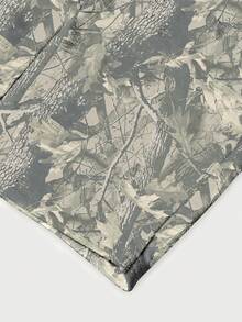 SHEIN Women's All-Over Print Elastic Waist Casual Loose Fit Wide Leg Sweatpants - Multicolor - View 4