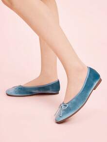 CUCCOO DOLLMOD Women Flats Valentine's Day - Blue - View 6