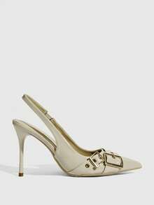 CUCCOO SZL Women Pumps Valentine's Day - Beige - View 3