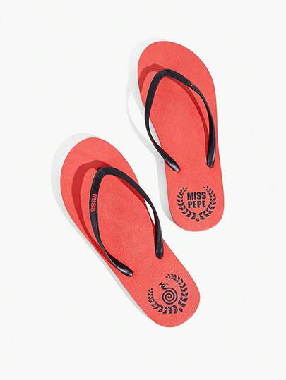 Grefit Women's Casual Flat Flip Flops For Daily Wear