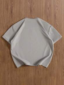 Manfinity Hypemode Men T-Shirts - Light Grey - View 2