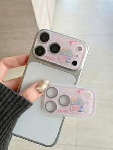 Zazumi Cute Phone Lens Case, Suitable For IP Pro Max, Featuring Cute Cartoon And Heart-Shaped Patterns, With Scratch-Resistant And Fingerprint-Repellent Functions. Perfect For Daily Use, Travel And Outdoor Activities. It Is An Ideal Birthday And Holiday Gift For Friends, Family, IP Users And Fashion Enthusiasts.Spring To Summer . - lens film - View 3
