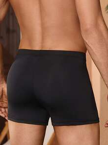 Manfinity VDAYZ Men's Casual Digital Print Swim Trunks - Multicolor - View 2