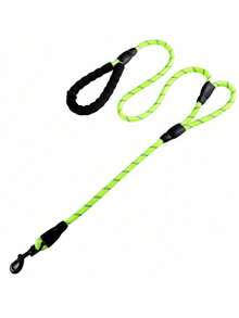 Double-Handled Explosion-Proof Traction Rope. High-Quality Dog Leash With Soft Grip – , Suitable For Training, Walks, And Outdoor Activities. Perfect For Camping And Backyard Play With Pets Of Various Sizes. Long Dog Training Traction Rope, Nylon Reflective Traction Rope, Long Leash For Pets. Double-Handled, Suitable For Small/Medium/Large Dogs. - Multicolor - View 35