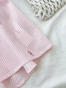 少女背心和吊带衫，适合度假、夏季、毕业季、返校季、复活节派对、午餐等场合，可爱休闲吊带衫，宽松露背印花背心，沙滩装 - 粉色 - 查看 4