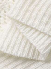 DAZY Men's Textured Jacquard Short Sleeve Cardigan Knit Top, Summer - Apricot - View 8