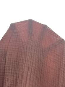 SHEIN Frenchy Cotton Solid Elastic Waist A-Line Skirt,Commute,Minimalist,Office,Old Money,Simple Winter Pink Casual Spring - Dusty Pink - View 7