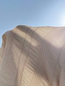 SHEIN 两件套孕妇休闲吊带背心和短裤套装 - 杏色 - 查看 8