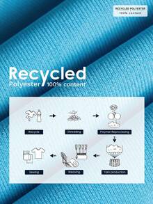 RueChic Bộ vest nữ màu xanh nhạt hai hàng cúc với ve áo xẻ và khuy trang trí, kết hợp với quần ống đứng cạp cao. - Màu xanh nhạt - Xem 8