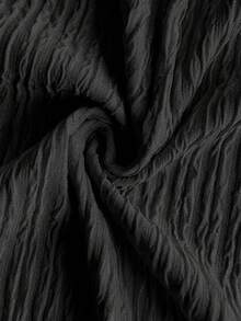 SHEIN Áo hai dây hở lưng màu trơn, kiểu dáng thường ngày, có nơ trang trí, dành cho bà bầu, thích hợp cho mùa hè. - màu đen - Xem 6