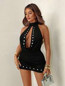 Sirith 女士短裙 - 黑色 - 查看 5