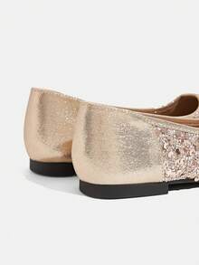 CUCCOO TILAWA 女士平底鞋 - 金色2 - 查看 5