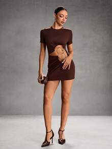 CUCCOO SZL 女士高跟鞋 - 咖啡棕 - 查看 11