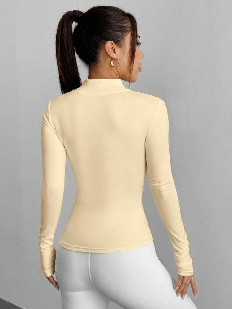 Women's Slim Fit Waist Drawstring Casual Sports Jacket