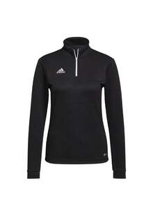Adidas Entrada 22 Womens Training Top Black - Black - View 1