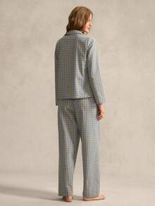 SHEIN Women Pajama Sets - Blue - View 2