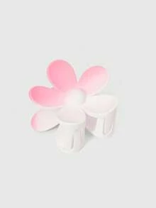 ROMWE Kawaii 8 件套渐变粉色时尚发夹，适合女士，春夏季，适合日常使用，也可作为送给女朋友的礼物，粉色配饰情人节发夹爪夹发夹发夹发夹发夹发夹，学校用品，学院秋冬花朵发饰，适合女士度假装扮 - 粉色 - 查看 4