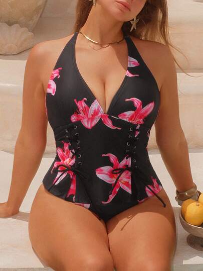 Swim Chiccia Plus Size Tankini