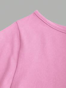 Sweetra Bộ 3 áo thun tay ngắn vai lệch màu trắng, xám, đen dáng rộng. - Nhiều màu - Xem 5