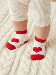 Cozy Pixies 4 Pairs Of Spring, Summer And Autumn Medium Tube Socks, Caring Student High Tube Socks, Children's Socks, Personalized Socks - Multicolor - View 4