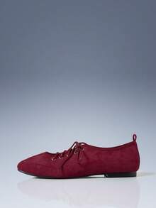 CUCCOO GRLICON Women Flats - Burgundy - View 2