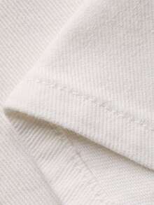 DAZY 女士休闲宽松水洗阔腿牛仔裤，秋季款 - 米色 - 查看 7