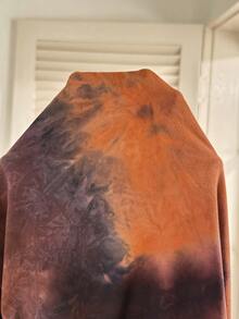 SHEIN 孕妇吊带系带褶皱优雅派对连衣裙 - 棕色 - 查看 7